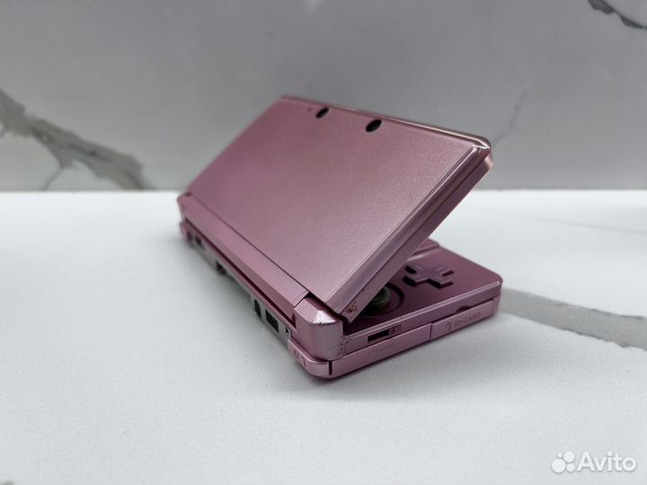 Nintendo 3DS прошитая 64Gb Pink