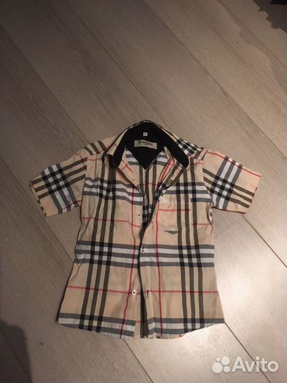 Burberry рубашка 110р