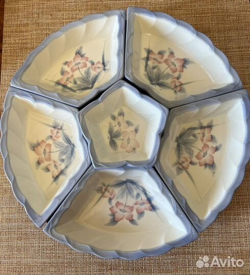 Менажница фарфоровая (Япония)