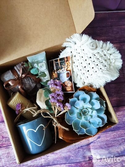 Подарочный бокс в стиле хюгге