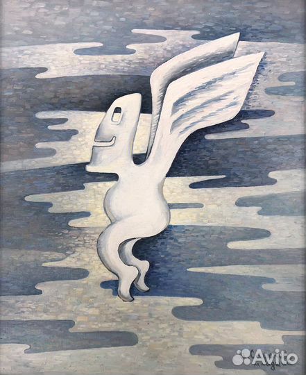 Картина маслом на картоне