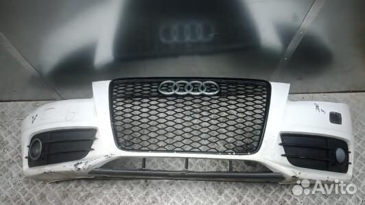 Бампер передний, audi A4 2008