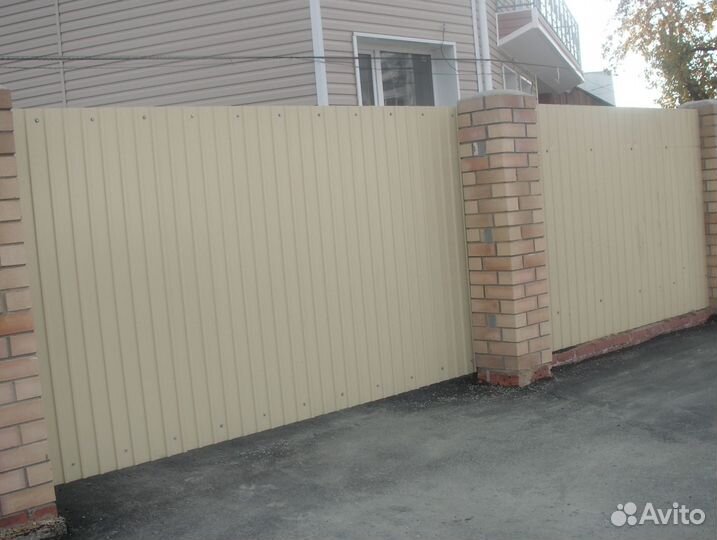 Профнастил С8 окрашеный, м2