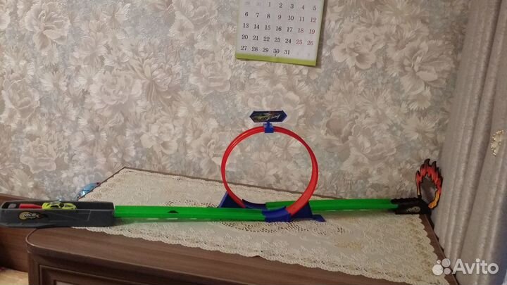 Автотрек с одной машинкой