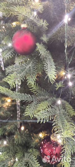 Ель искуственная литая пвх 2.5 м