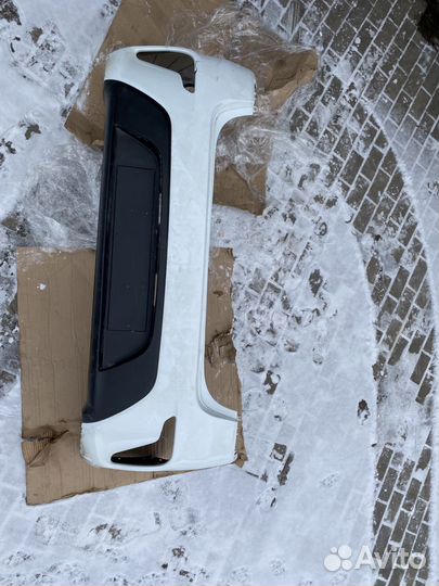 Задний бампер оригинал киа рио 4 (2017-2020)