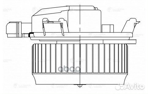 Э/вентилятор отоп. для а/м Ford Mondeo V (15)