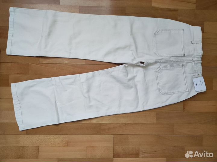 Новые Зара джинсы 36 белые с бирками