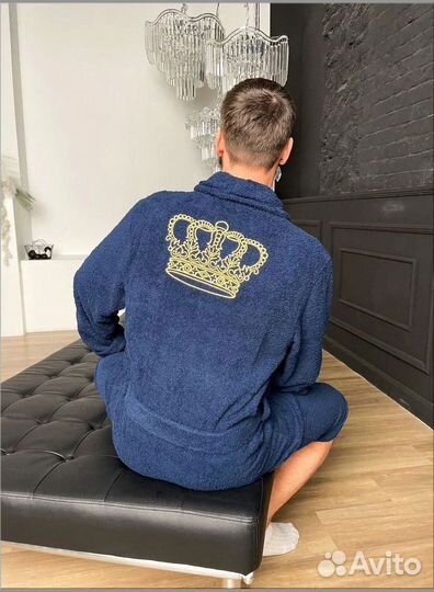 Халат с вышивкой