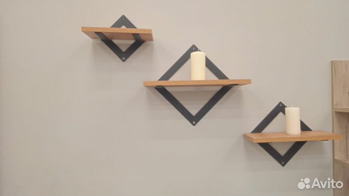 Полка настенная Лофт