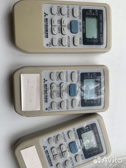 Пульт от кондиционера mitsubishi оригинал