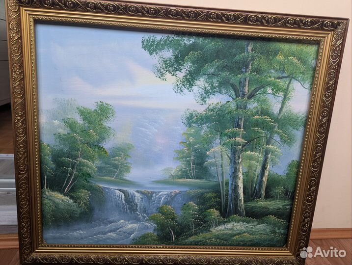 Картина маслом на холсте пейзаж