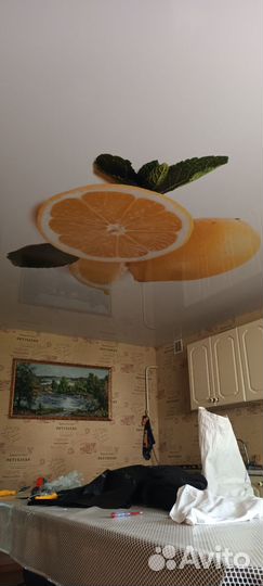 Натяжные потолки