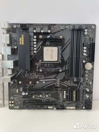 Комплект B550M, R5 5600x