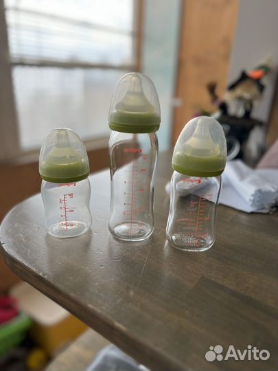 Бутылочки для кормления pigeon+ для маловесных
