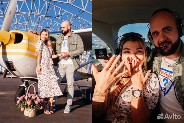 Свидание в самолете над Санкт-Петербургом