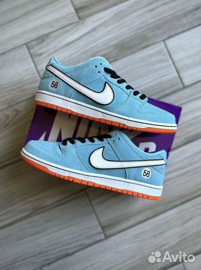 Кроссовки nike sb dunk low club 58 gulf оригинал