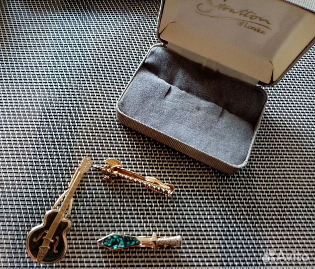 Мужские аксессуары запонки зажим Англия