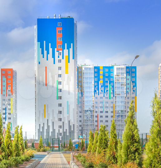 1-к. квартира, 48,4 м², 8/17 эт.