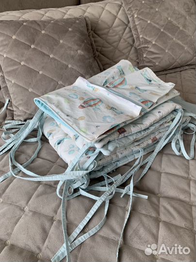 Бортики стеганые из турецкого ранфорса