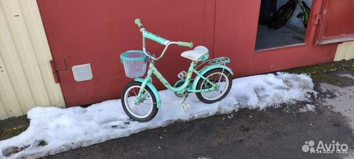 Детский ведосипед stels 14