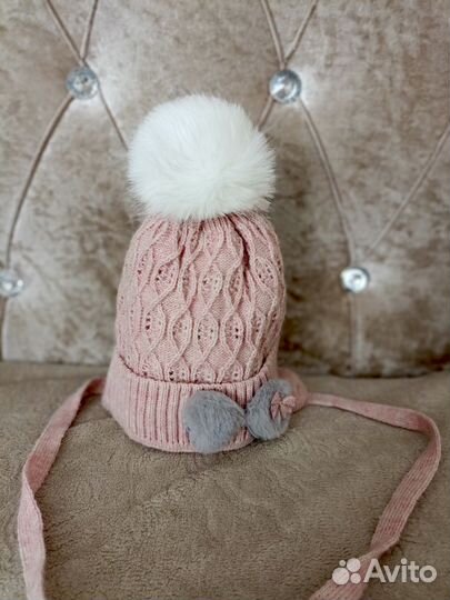 Шапка для новорожденного 0 3 месяца