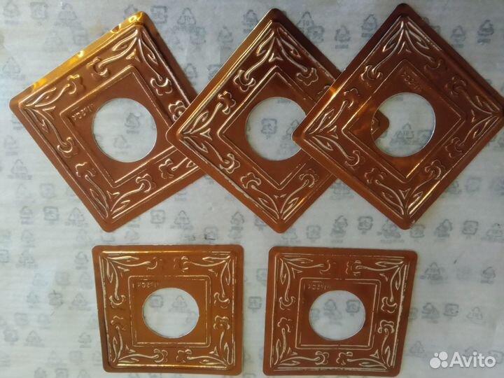 Декоративные рамки на выключатели, розетки