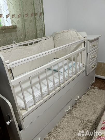 Детская кроватка трансформер