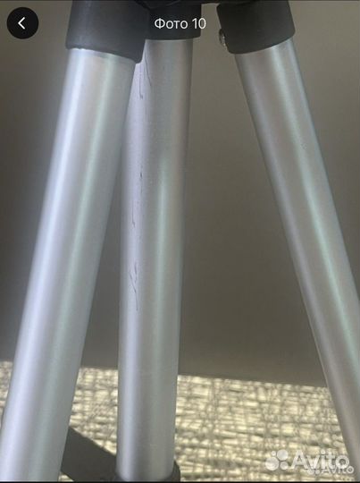 Штатив для телефона с лампой