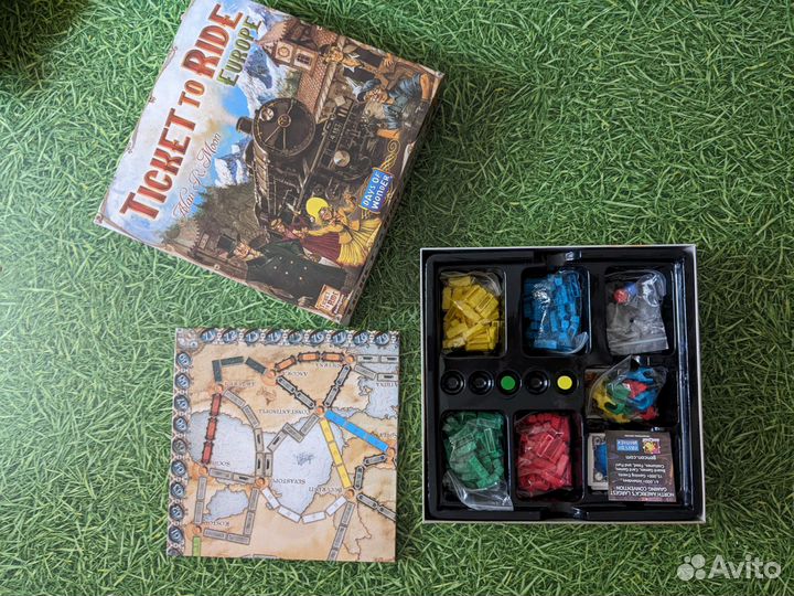 Ticket to ride Европа настольная игра