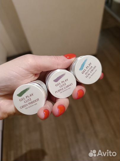 Глиттер Luxio glitz gel люксио новые