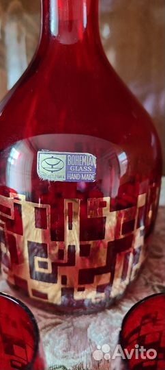 Графин с 6 рюмками