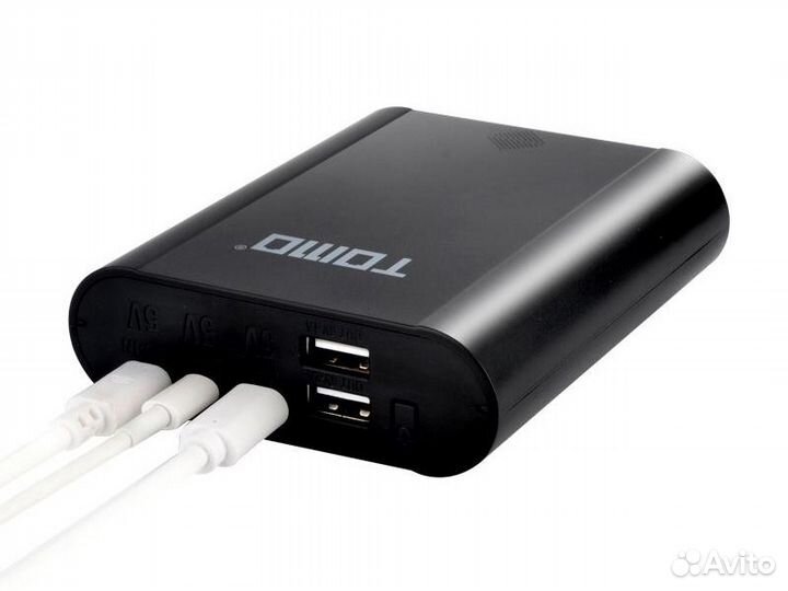 Новые PowerBank Tomo S4 Чёрные для ячеек 18650
