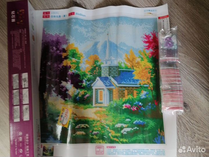 Алмазная мозаика полное заполнение