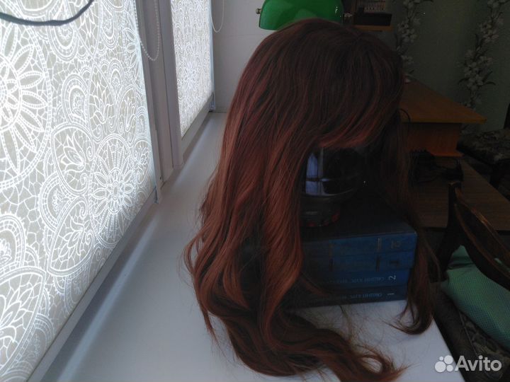 Парик женский каштаново-рыжий