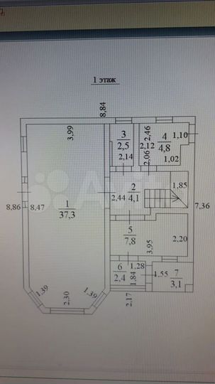 Дом 145 м² на участке 6,5 сот.