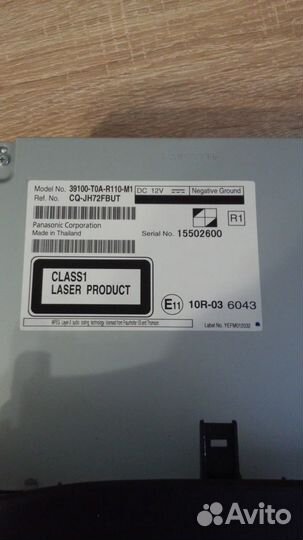 Продам магнитолу хонда crv-4