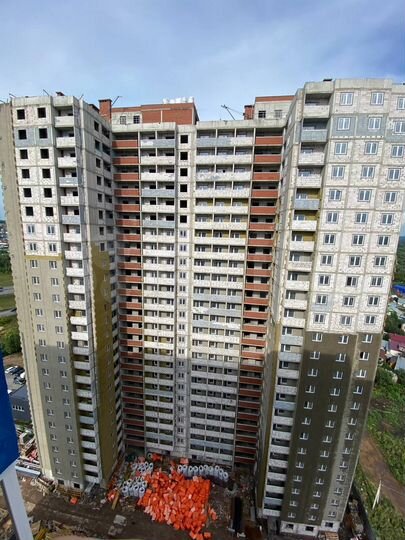 2-к. квартира, 43,3 м², 10/25 эт.