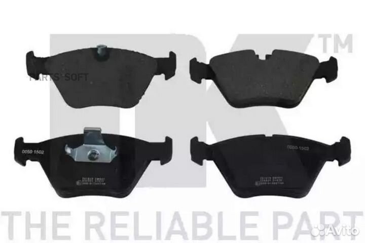 NK 221519 221519NK колодки дисковые п.\ BMW E39 2