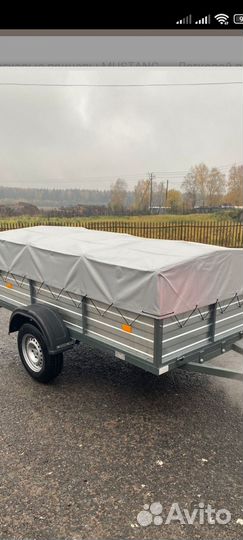 Тент для легкового прицепа