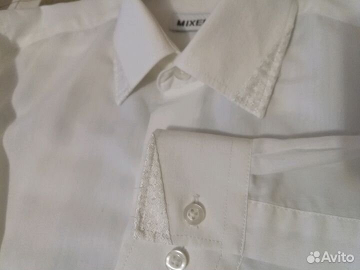 Рубашка белая р.128