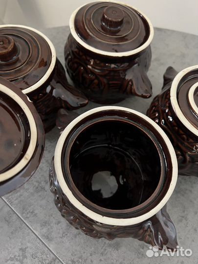 Глиняные горшочки