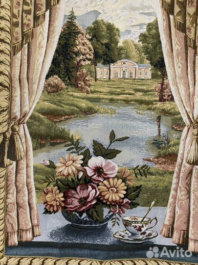 Гобелен на стену, гобеленовое панно 98х65 Бельгия