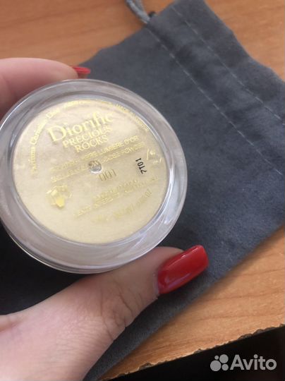 Рассыпчатая пудра dior