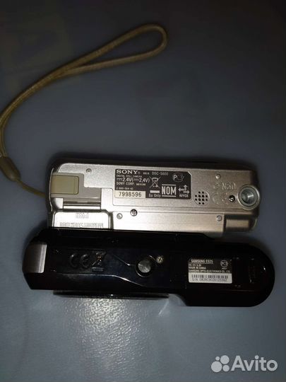 Компактный фотоаппарат sony dsk-s600, samsung еs25