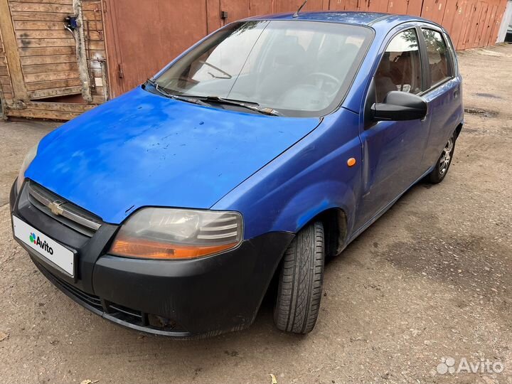 Chevrolet Aveo 1.2 МТ, 2004, 120 000 км