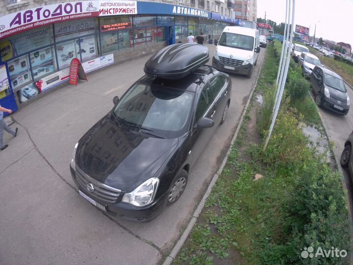 Бокс на крышу Nissan Almera G11 (2013)