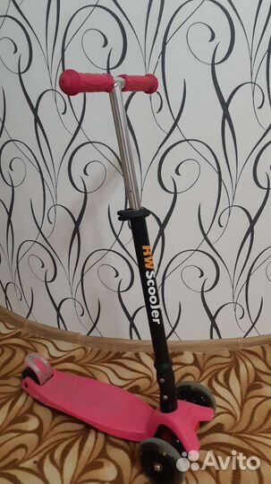 Самокат детский трехколесный