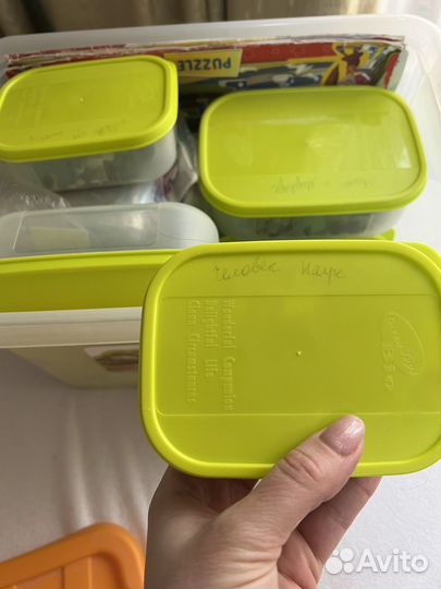 Контейнер с пазлами