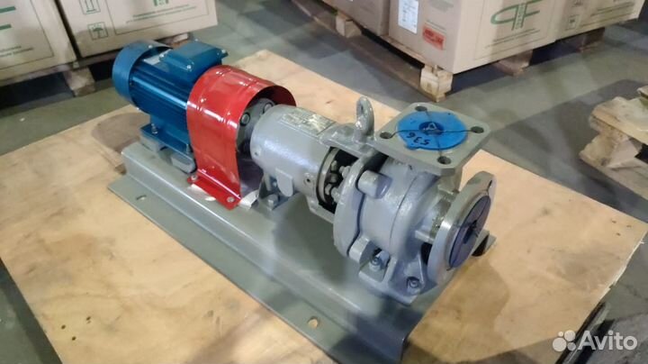 Химический насос ах 125-100-315К-сд с 30 кВт